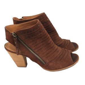 Paul Green Cayenne Peep Toe Sandals Shoes 6.5